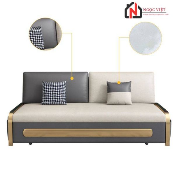 GHẾ SOFA KÉO THÀNH GIƯỜNG PHONG CÁCH BẮC ÂU NVED2 - Hình ảnh 6