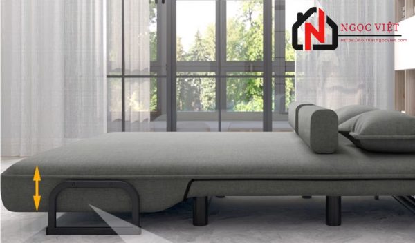 SOFA GIƯỜNG CÓ ĐỆM TAY ÊM ÁI NVM8 - Hình ảnh 2