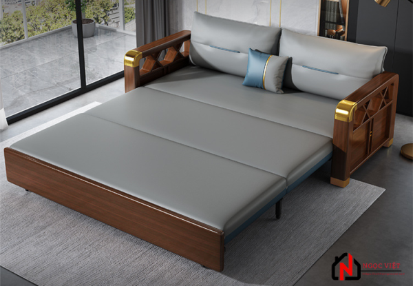 GHẾ GIƯỜNG GỖ THU HÚT TÀI LỘC VƯỢNG KHÍ NVEC1 - Hình ảnh 3