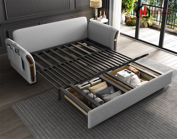 SOFA GIƯỜNG NGỦ HIỆN ĐẠI TỐI GIẢN NVEG2 - Hình ảnh 7