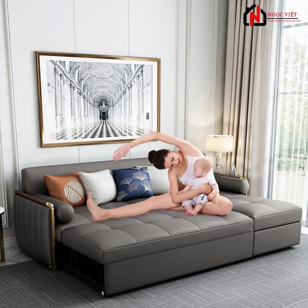 GHẾ SOFA GIƯỜNG NẰM TAY VỊN ĐỘC ĐÁO SANG TRỌNG NVLX8 - Hình ảnh 3
