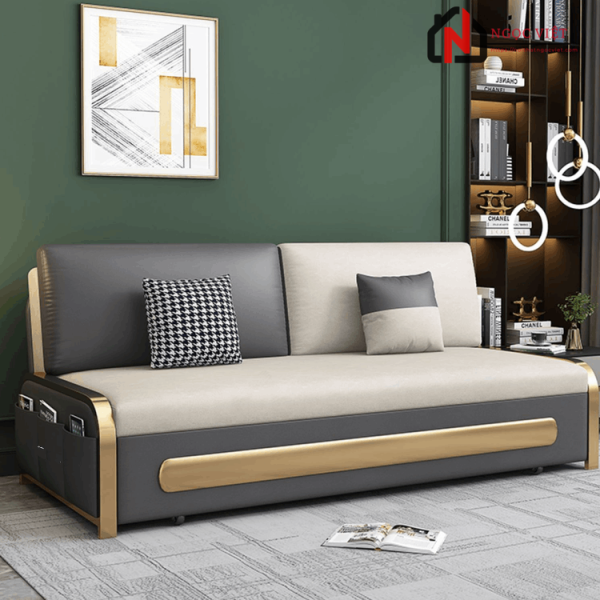 GHẾ SOFA KÉO THÀNH GIƯỜNG PHONG CÁCH BẮC ÂU NVED2 - Hình ảnh 2