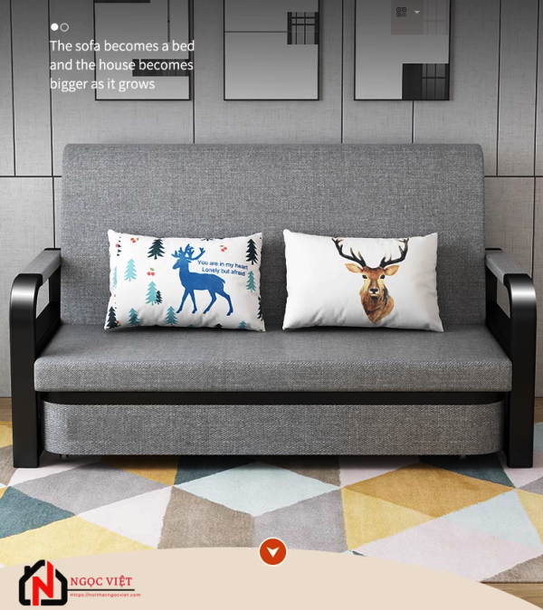 SOFA GIƯỜNG THÔNG MINH SANG TRỌNG QUÝ PHÁI NVE3 - Hình ảnh 2