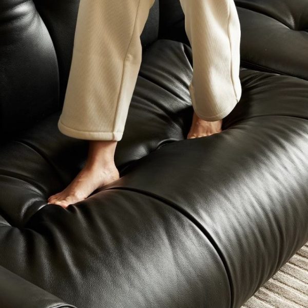 SOFA DA PHONG CÁCH TỐI GIẢN KIỂU Ý NVSA1 - Hình ảnh 4