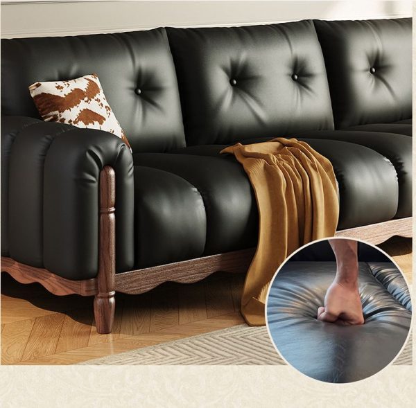 SOFA DA PHONG CÁCH CỔ ĐIỂN KIỂU MỸ NVSA3 - Hình ảnh 4