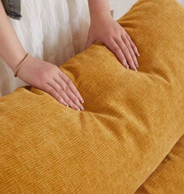 SOFA ĐƠN VẢI DỆT KIM KÈM ĐÔN ĐỂ CHÂN NVSD2 - Hình ảnh 3