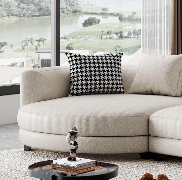 Sofa Góc Vải Cao Cấp NVSC3 – Nghệ Thuật Của Sự Mềm Mại & Thanh Lịch - Hình ảnh 2