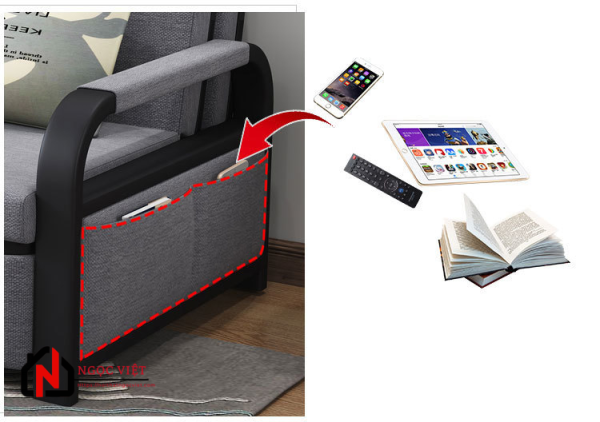 SOFA GIƯỜNG THÔNG MINH SANG TRỌNG QUÝ PHÁI NVE3 - Hình ảnh 5