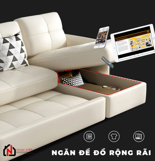 GHẾ SOFA GIƯỜNG BẮC ÂU HIỆN ĐẠI NVLX5 - Hình ảnh 2