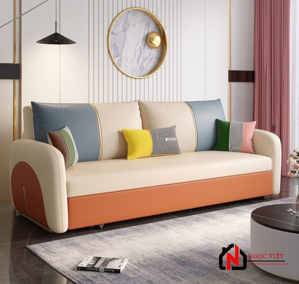 GHẾ SOFA GIƯỜNG TIỆN NGHI PHONG CÁCH COLOR BLOCK NVED12 - Hình ảnh 2
