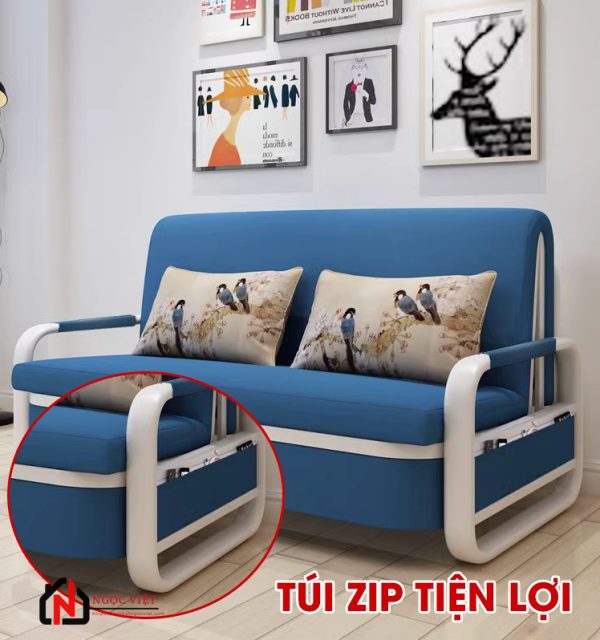 SOFA GIƯỜNG THÔNG MINH CÓ NGĂN CHỨA ĐỒ NVE2 - Hình ảnh 4