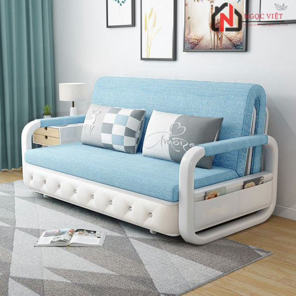 SOFA BED ĐÍNH ĐÁ SANG TRỌNG NVE8 - Hình ảnh 7