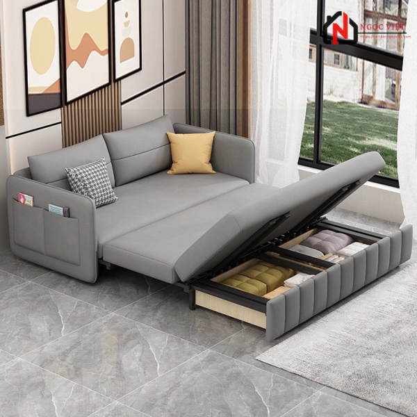 SOFA GIƯỜNG GẤP GỌN BẮC ÂU HIỆN ĐẠI NVED3 - Hình ảnh 5