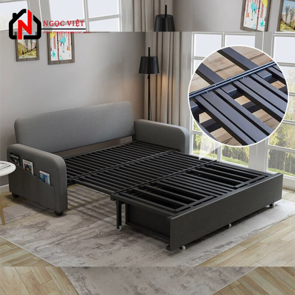 GHẾ SOFA THÔNG MINH CHUYỂN ĐỔI THÀNH GIƯỜNG NVED15 - Hình ảnh 2