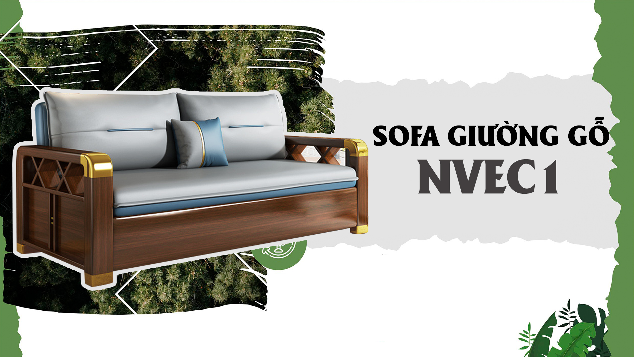 sofa giường gỗ nvec1
