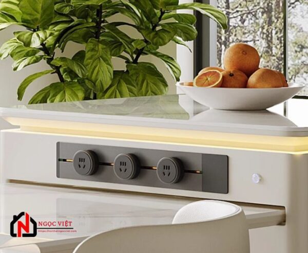 BÀN ĂN KÈM BÀN ĐẢO THÔNG MINH ĐA NĂNG NVDP17 - Hình ảnh 4