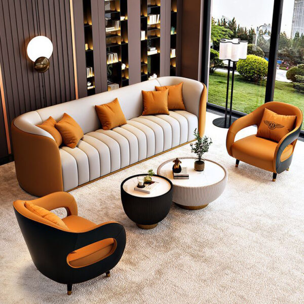 SOFA PHÒNG KHÁCH HIỆN ĐẠI ÊM MỀM THẨM MỸ NVPK39