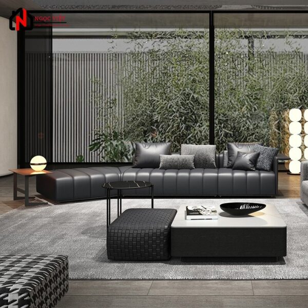 SOFA PHÒNG KHÁCH KIỂU BẮC ÂU TỐI GIẢN MÀ CUỐN HÚT NVPK43
