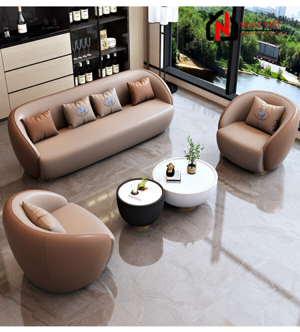 GHẾ SOFA PHÒNG KHÁCH TINH TẾ NGHỆ THUẬT NVPK44 - Hình ảnh 3