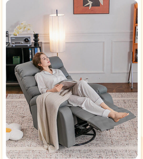 GHẾ SOFA THƯ GIÃN XOAY MƯỢT NGẢ ÊM NVSTG03 - Hình ảnh 6