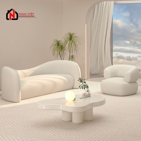 GHẾ SOFA PHÒNG KHÁCH BO TRÒN MỀM MẠI NVPK32 - Hình ảnh 5