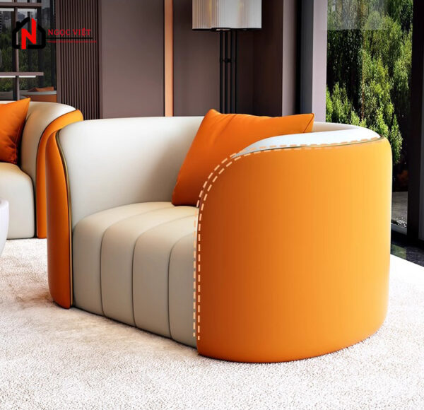 SOFA PHÒNG KHÁCH THẨM MỸ BẮC ÂU THỜI THƯỢNG NVPK20 - Hình ảnh 4
